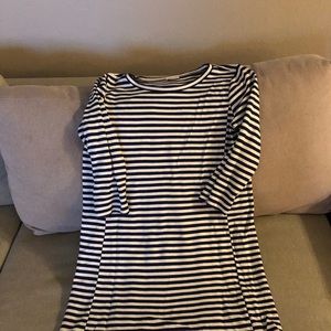 Jcrew T-shirt dress.